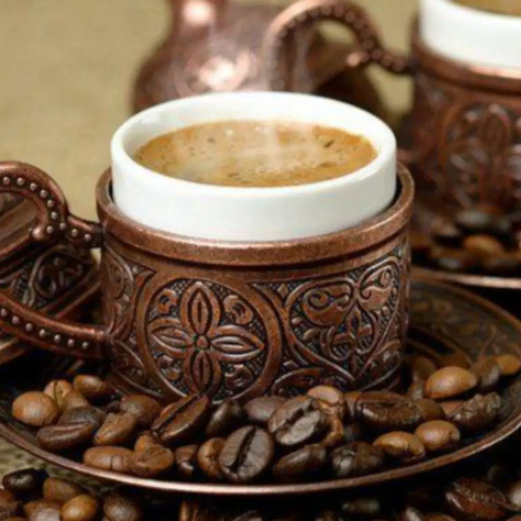 قهوة تركي بالحليب